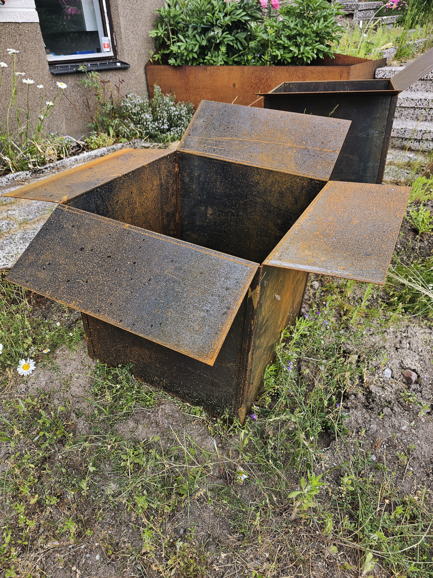 Blomlåda Kartong